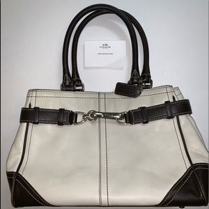 Coach Hampton Satchel handbag